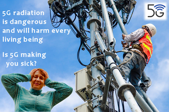 Symptoms of subjects exposed to 5G radiation