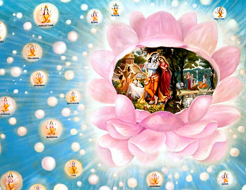 The conclusion is that no one falls from the spiritual world or Vaikuntha planet, for it is the eternal abode. (Bhag. 3.16.26, purp.)